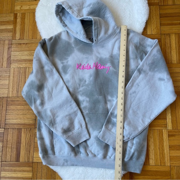KEITH HARING pullover hoodie size Large - Picture 9 of 10
